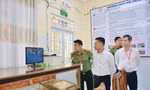 Đoàn công tác của Bộ GD&ĐT kiểm tra các điểm tổ chức thi tốt nghiệp THPT năm 2026. Ảnh: MOET