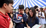Thí sinh tìm hiểu thông tin tuyển sinh của Trường ĐH Khoa học Xã hội và Nhân văn, ĐH Quốc gia Hà Nội