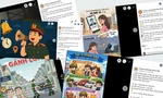 Các trang fanpage Công an xã, phường ở Đà Nẵng “bắt trend” để tuyên truyền hiệu quả trên mạng xã hội. Ảnh: Giang Thanh