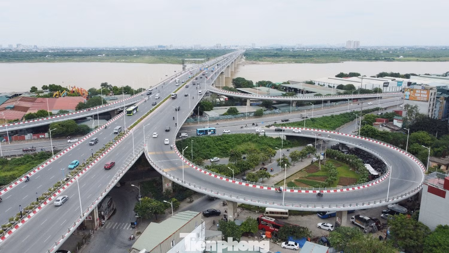 'Lộ diện' thiết kế nút giao giữa Đại lộ cảnh quan sông Hồng và cầu Vĩnh Tuy, Thanh Trì