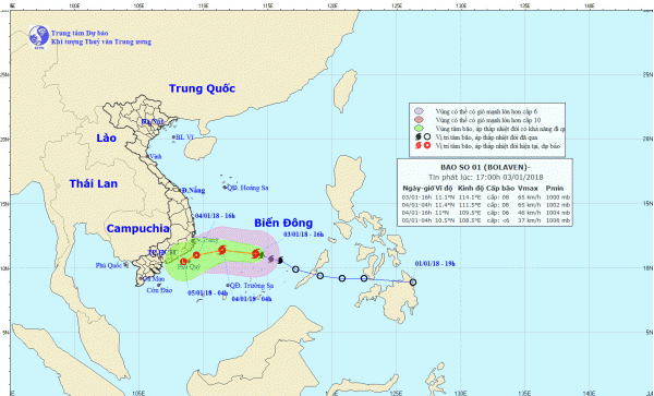 TPHCM cấm tàu thuyền xuất bến, tránh bão Bolaven