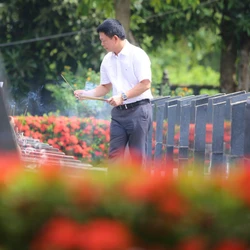Xúc động tri ân trên tọa độ lửa anh hùng