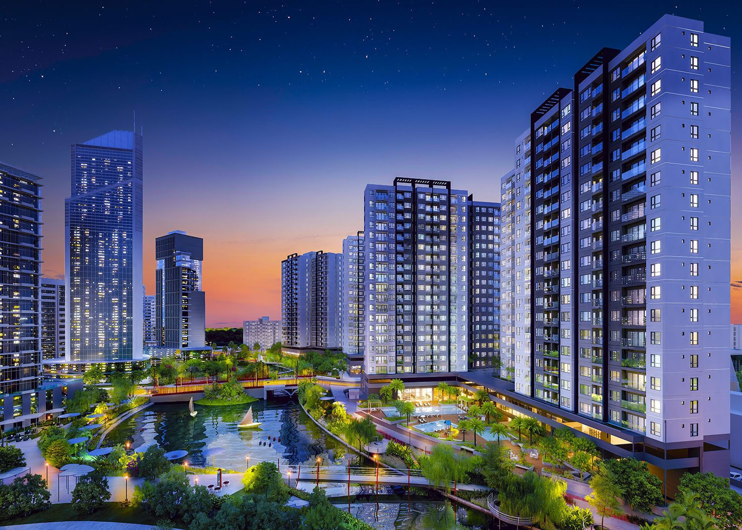 Bất ngờ tín dụng bất động sản khu vực phía Nam