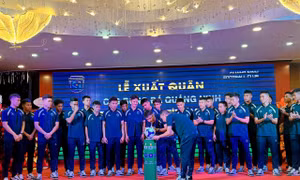 CLB Bóng đá Quảng Ninh trở lại Giải hạng Nhất sau nhiều năm vắng bóng