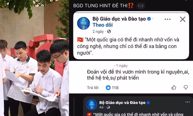 Sĩ tử rôm rả bàn luận về "manh mối" đề Văn trước giờ G thi tốt nghiệp THPT 2026