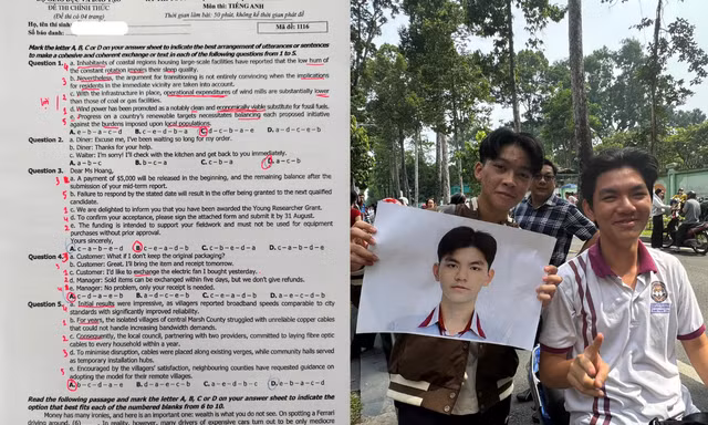Đề thi Tiếng Anh tốt nghiệp THPT năm 2026: Muốn đạt 8+, sĩ tử khó “học mẹo” 