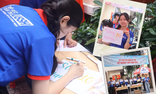 Kỳ thi tốt nghiệp THPT 2026: Hành trình tiếp sức 2K8 của những "chiến sĩ áo xanh"