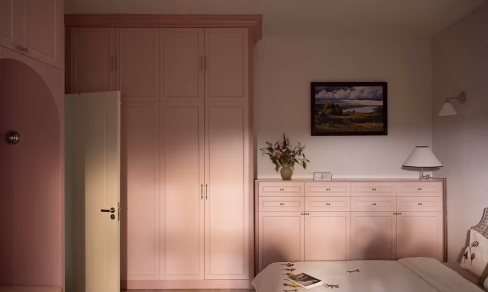 Thay đổi phòng ngủ gái với sắc hồng mauve