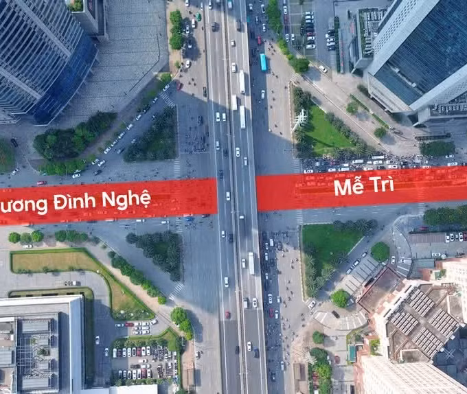 Hà Nội xén vỉa hè, đánh chuyển cây xanh xây hầm chui nghìn tỷ Dương Đình Nghệ - Mễ Trì