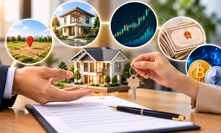 Được dùng tài sản số, kim cương đặt cọc mua bán nhà đất từ ngày mai