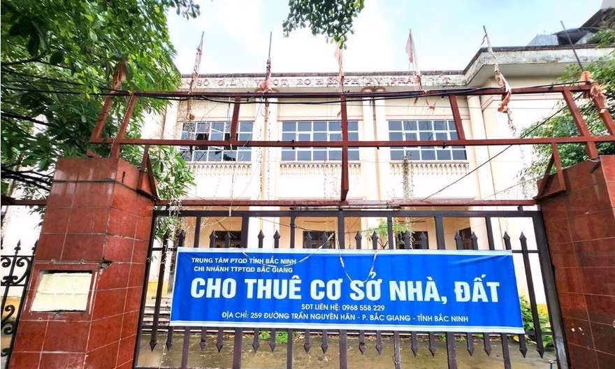 Thông báo cho thuê một cơ sở nhà đất dôi dư trên địa bàn phường Bắc Giang (thành phố Bắc Ninh).