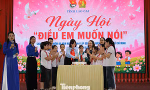 Ngày hội ‘Điều em muốn nói’ lan tỏa tiếng nói thiếu nhi 