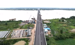  Cây cầu hơn 1.600 tỷ trên Vành đai 3 TPHCM trước ngày khai thác
