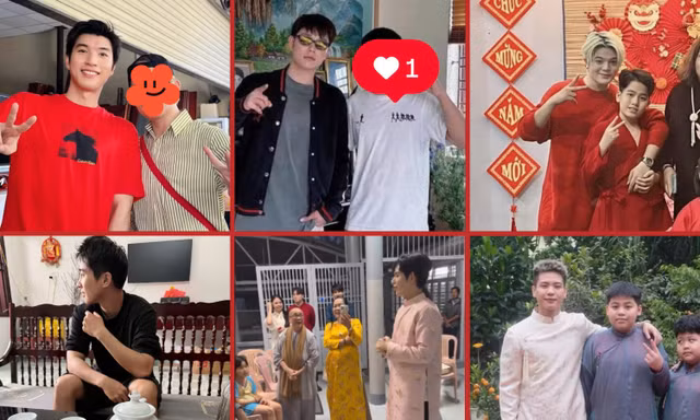 Dàn Anh trai qua "ống kính" gia đình mùa Tết: Dương Domic, RHYDER "nhận không ra"