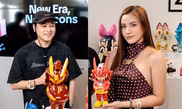 Á hậu Minh Nhàn "rì-viu" triển lãm Art Toys đang mở cửa miễn phí tại TP.HCM