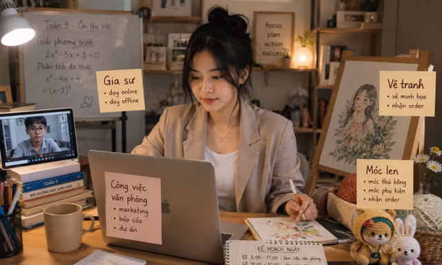 Những nghề tay trái "hái ra tiền" được Gen Z theo đuổi có chung đặc điểm này