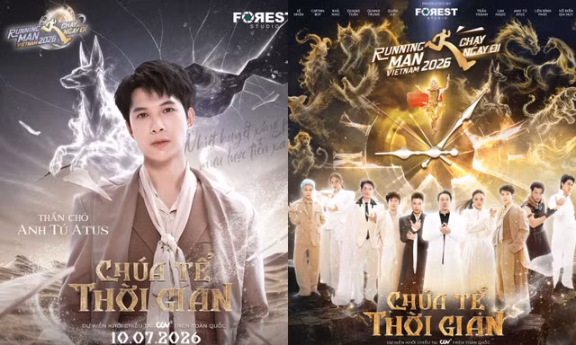 Running Man Vietnam 2026 chiếu tại rạp, Anh Tú Atus thắc mắc về biệt danh mới