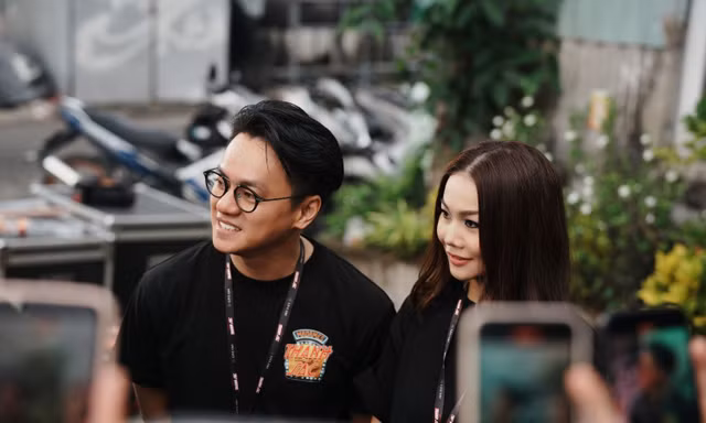 Thanh Hằng "cân" hai vai trò trong lần tái xuất điện ảnh, được ông xã hộ tống