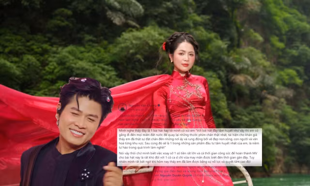"Thầy" Nguyễn Văn Chung làm cố vấn, "xúi" Duyên Quỳnh đi khắp 3 miền quay MV