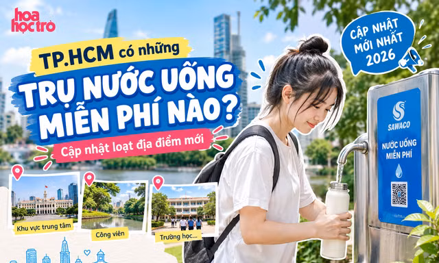 TP.HCM lắp trụ nước uống miễn phí cho người đi đường, đặt ở những địa điểm nào?
