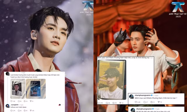 Dàn Say Hi "đu" card bo góc: Nhâm Phương Nam tự “nâng giá”, Vương Bình bị "hắt hủi"