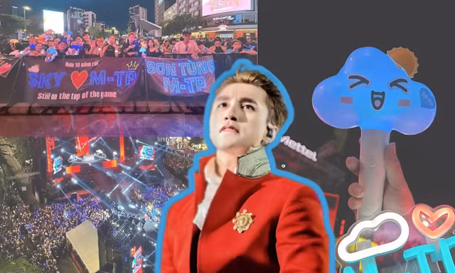 Sơn Tùng M-TP chúc mừng sinh nhật Sky, nhận về "biển xanh" và tấm poster đặc biệt