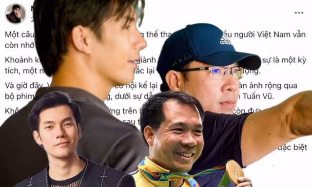 Nhan Phúc Vinh tái hiện hình ảnh của xạ thủ Hoàng Xuân Vinh, đối đầu với ai?