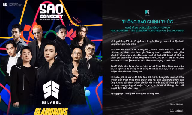 SOOBIN cùng 8 nghệ sĩ SS Label rút khỏi SAO Concert 4 ngày trước show, fan phản ứng thế nào?