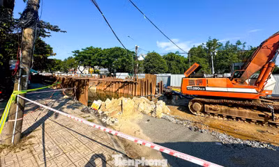 Cận cảnh công trường dự án 130 tỷ đồng chậm tiến độ ở Đà Nẵng
