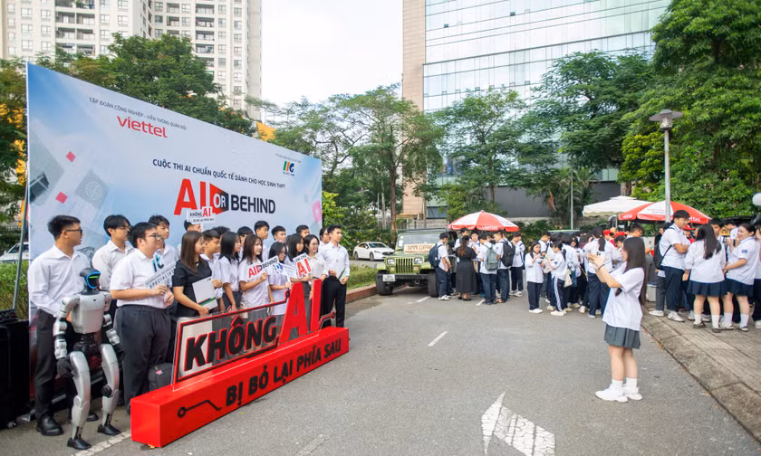 Phát động thi AI cho học sinh cấp 3 cả nước, giải nhất 100 triệu đồng