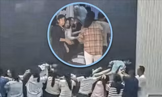 ‘Bài tập tội lỗi’: Trường học Trung Quốc bị chỉ trích vì để học sinh bước qua ‘cây cầu người’ của phụ huynh 