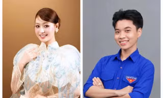 Hoa khôi và Sinh viên 5 tốt hiến kế Đại hội Đoàn