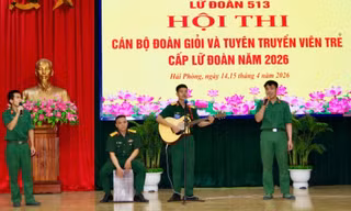 Quân khu 3 khởi động thi cán bộ Đoàn giỏi và tuyên truyền viên trẻ 2026
