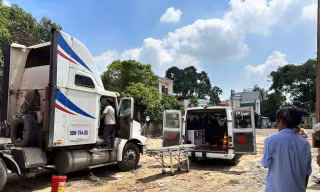 Phát hiện tài xế container tử vong trong cabin xe ở TPHCM