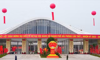 445 đại biểu dự Đại hội Đảng bộ thành phố Hải Phòng lần thứ nhất