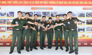 Tuổi trẻ Học viện Hậu cần bản lĩnh, trí tuệ