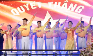 Tuổi trẻ Sĩ quan Lục quân 1 nối nhịp truyền thống từ lá cờ sáu chữ vàng