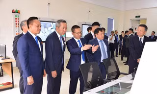 Trường Đại học Hàng hải Việt Nam tiếp nhận hệ thống mô phỏng buồng máy tàu hiện đại
