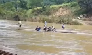 Hiện trường xảy ra sự việc. 