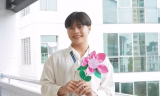 Bất ngờ lý do chọn nghề của nam sinh duy nhất ngành Giáo dục Mầm non
