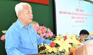 Ông Võ Khắc Thái được bầu làm Chủ tịch Liên đoàn Lao động TPHCM
