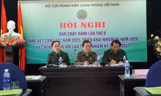 Hội cựu thanh niên xung phong Việt Nam tổng kết năm 2025