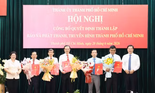 Chính thức thành lập Cơ quan Báo và phát thanh, truyền hình TPHCM