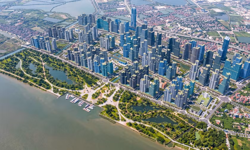 Hà Nội khởi công khu đô thị đa mục tiêu đầu tiên ven sông Hồng rộng gần 170 ha