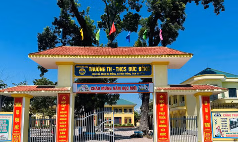 Điểm chính trường Tiểu học - THCS Đức Đồng.