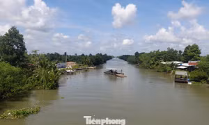 Thống nhất chủ trương đầu tư dự án đưa nước sông Hậu về bán đảo Cà Mau