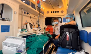 Chuyển bệnh nhân nặng cuối cùng vụ lật ca nô Phú Quốc tới Bệnh viện Chợ Rẫy