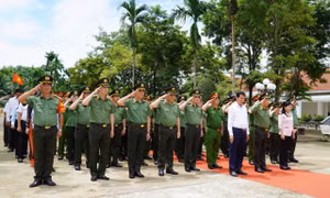 Đảng ủy Công an Trung ương tri ân người có công tại An Giang
