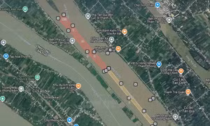 Lắp camera giám sát khai thác 2 mỏ cát trên sông Hậu