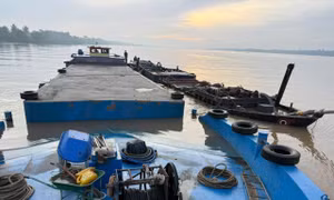 Sau một ngày tuần tra, tạm giữ cả nghìn mét khối cát